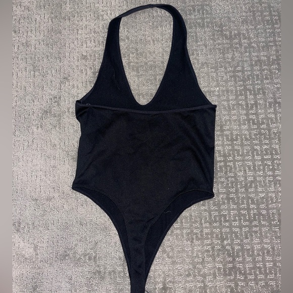 Ribbed Halter stretchy body suit - Picture 3 of 3
